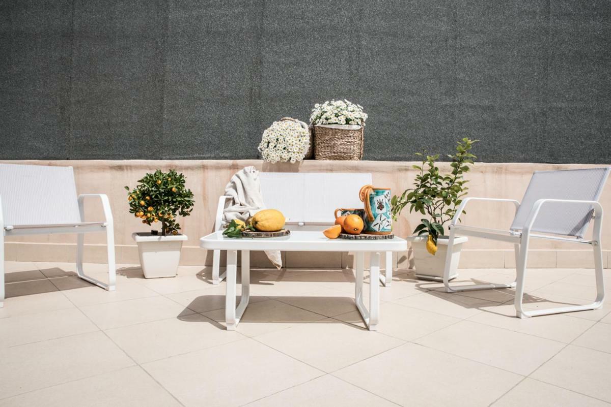 Terrazzo Siciliano Lejlighed Riposto Eksteriør billede